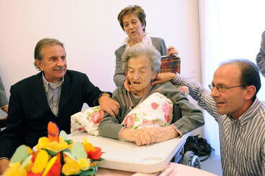 Lugano 100 anni Signora Maria Fontana