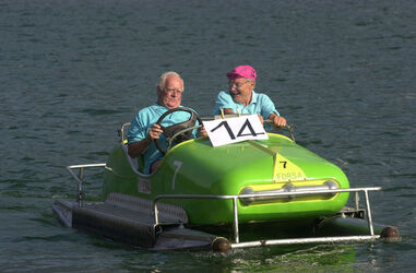 Lugano gare di pedalo