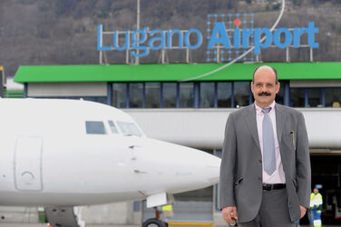 Agno primo volo di qualifica di Minoan Air a Lugano Airport