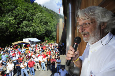 Campo Blenio discorso Presidente UDC Pierre Rusconi