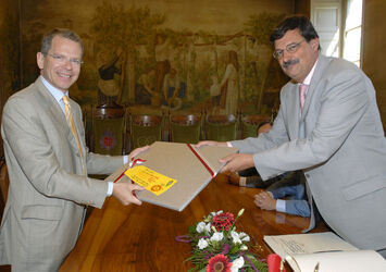 Lugano ricevimento Ambasciatore Bernardino Regazzoni