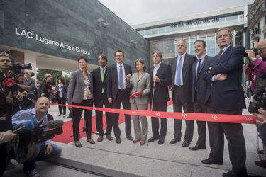Lugano inaugurazione LAC Lugano Arte e Cultura